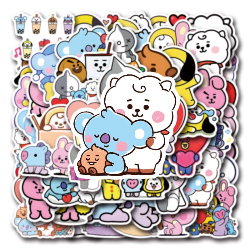 100/200枚入り BT21 チミー、クッキー、コヤ、RJ - Cookies Pack のレビューと価格