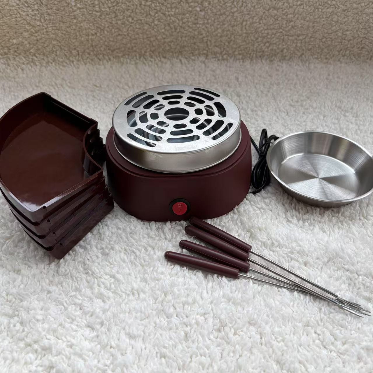 綿菓子製造機、スナック食品加工機器、新品、2-in-1チョコ - Chocolate Snack のレビューと価格