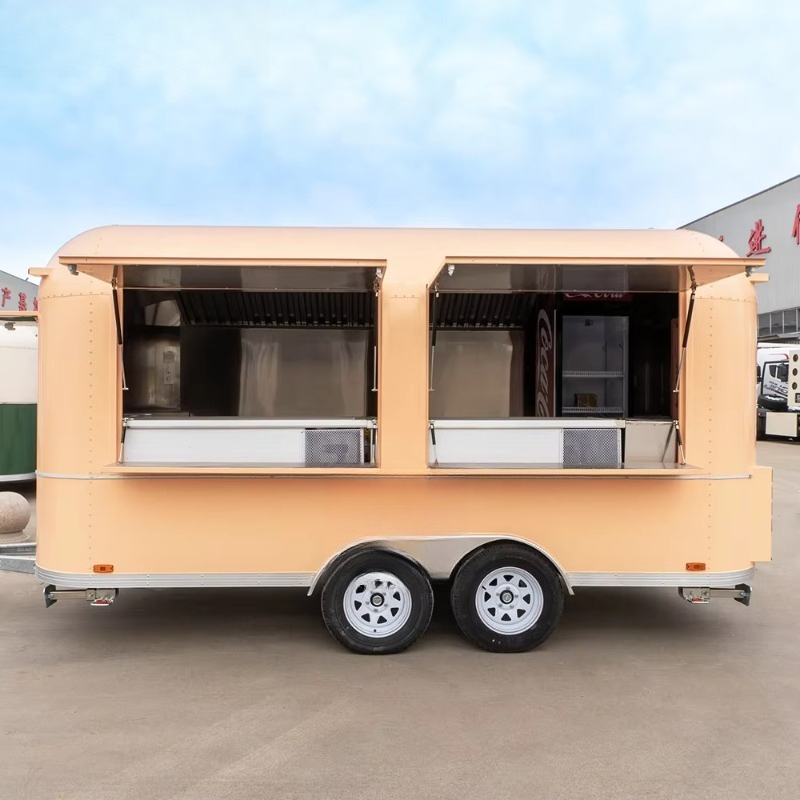 アルミ製ホットドッグピザスナックフードケータリングトレーラー - Food Snacks Catering のレビューと価格