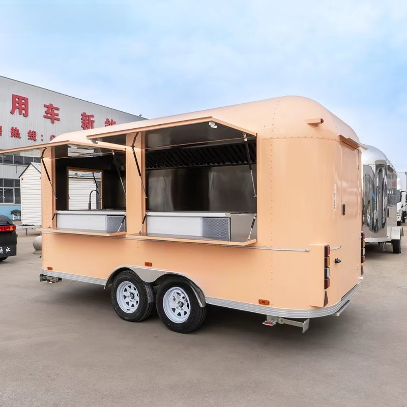 アルミ製ホットドッグピザスナックフードケータリングトレーラー - Food Snacks Catering のレビューと価格